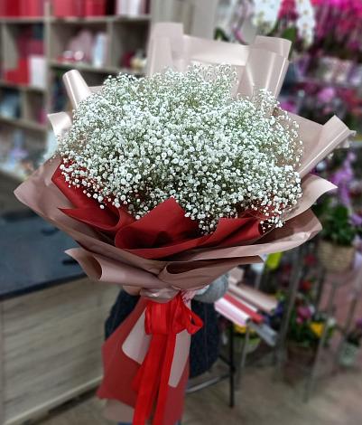 Букет цветов из: Гипсофила в Раевской