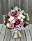 Букет цветов из: Альстромерии, Гвоздики, Розы и Хризантемы в Раевской