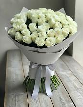 Букет 35 Белых роз #REPLACE_PRED# Раевской