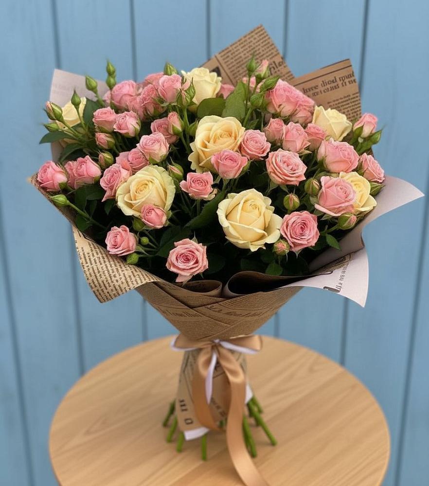 Букет цветов из: Розы в Раевской