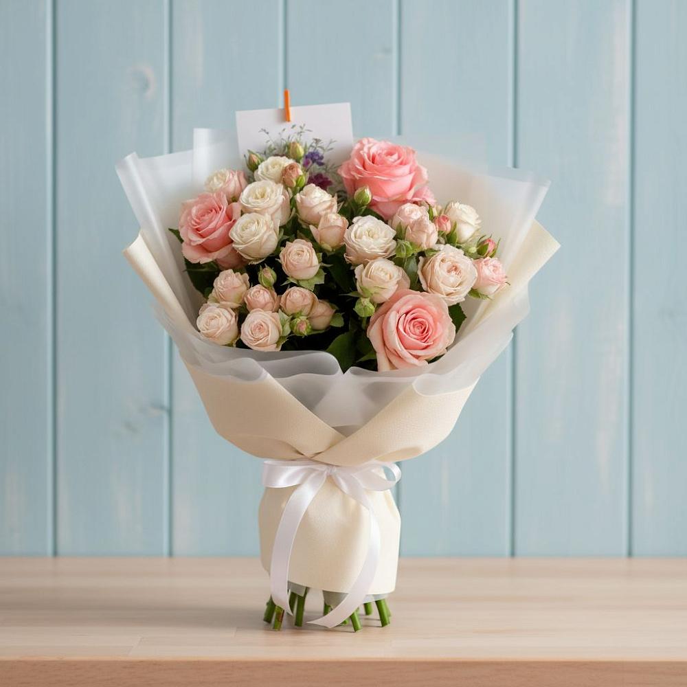 Букет цветов из: Розы в Раевской