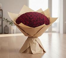 Букет 101 Красная роза в Раевской