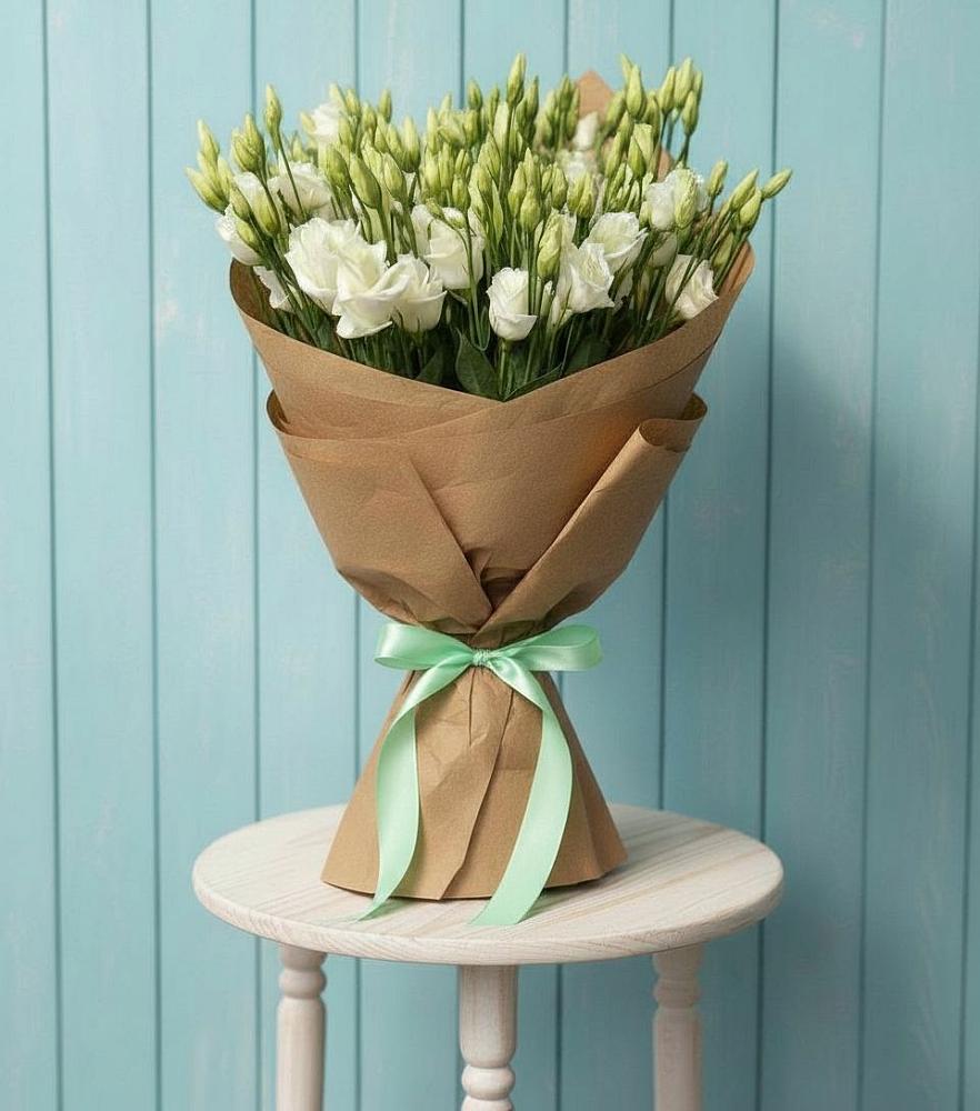 Букет цветов из: Лизиантусы в Раевской