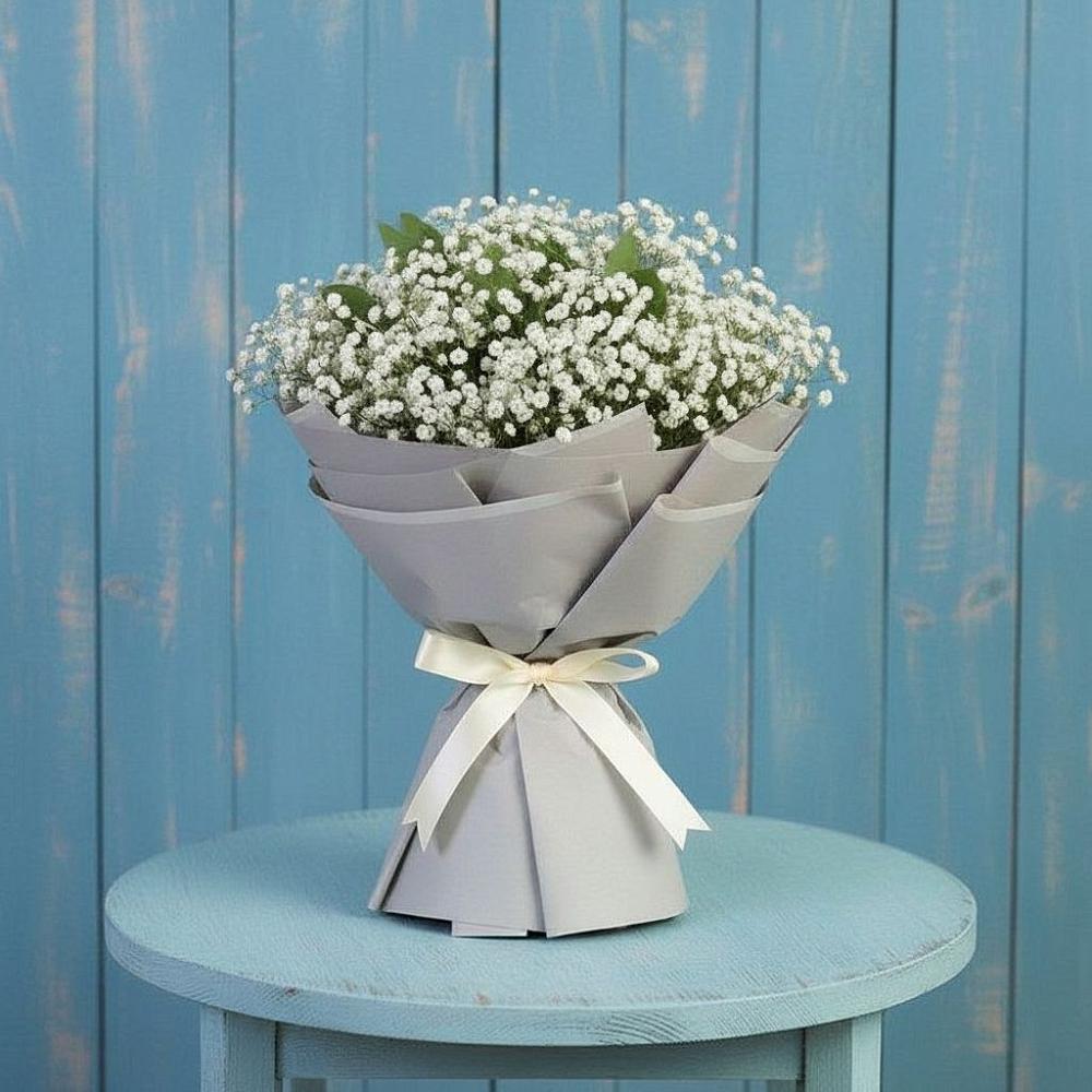 Букет цветов из: Гипсофила в Раевской