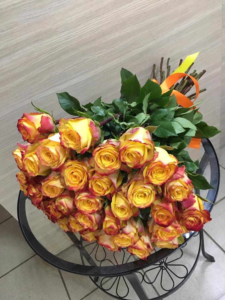 Букет Желтые розы в Раевской