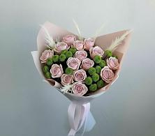 Букет цветов из:  Розы и Хризантемы в Раевской