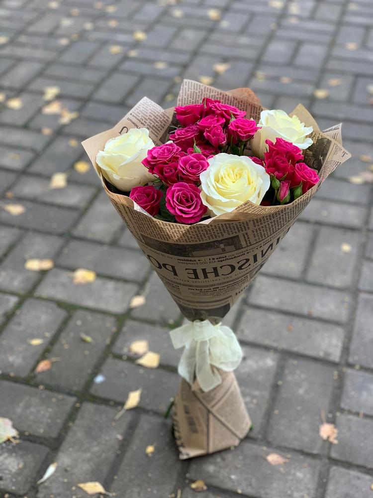 Букет цветов из: Розы в Раевской