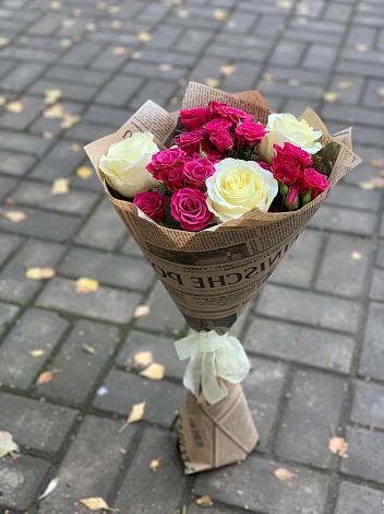 Букет цветов из: Розы в Раевской