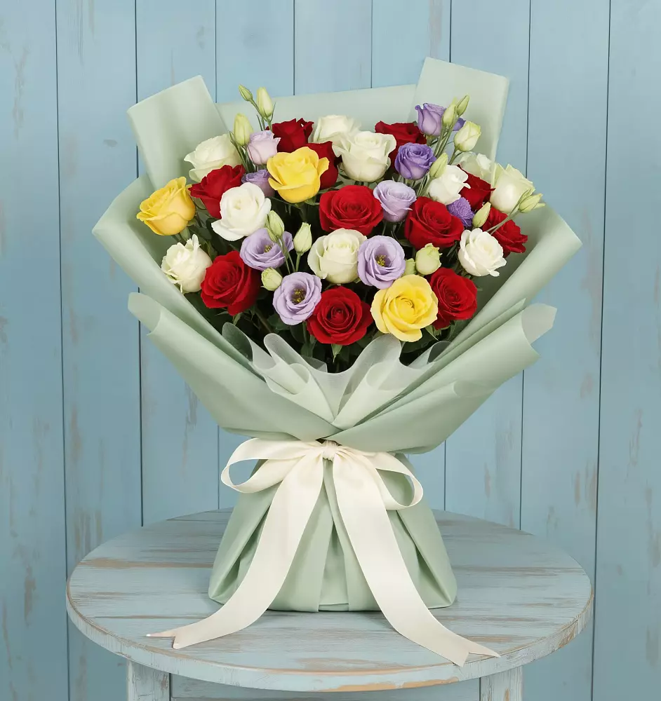 Букет цветов из: Розы в Раевской